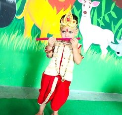 Janmasthmi Celebration In HighLand Hall Convent School Janta Road Saharanpur UP
