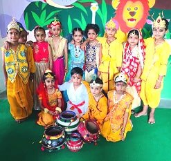 Janmasthmi Celebration In HighLand Hall Convent School Saharanpur